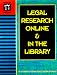 Legal Research Online and in the Library by Stephen Elias ISBN 0873374800