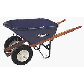 Jackson 806384-2 Heavy Duty 2 Wheel Contractor's Wheelbarrow