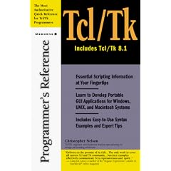 Tcl/Tk Programmer's Reference