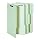 Globe-Weis Pressboard Folders with Fasteners, 1-Inch Expansion, 2-Inch Fasteners, 1/3 Cut Tabs, Legal Size, Green, 25-Count (29931)