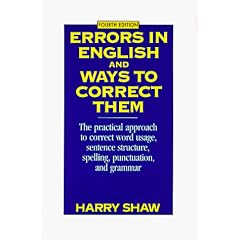 Errors in English and Ways to Correct Them: Fourth Edition (Errors in English and Ways to Correct Them)