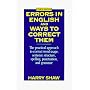 Errors in English and Ways to Correct Them: Fourth Edition