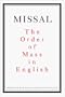 Missal: The Order of Mass in English