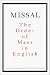 Books : Missal: The Order of Mass in English