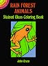 Rain Forest Animals Stained Glass Coloring Book (Dover Little Activity Books)