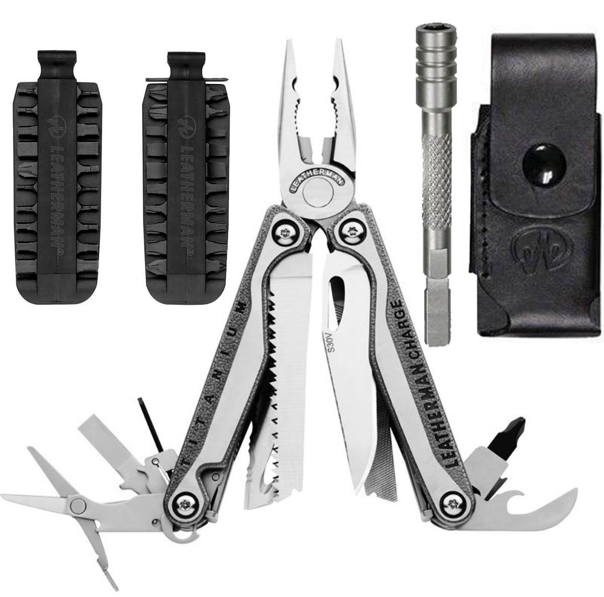 Review Leatherman Charge TTi Multipurpose Tool with Leather Sheath and