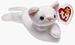 Ty Beanie Baby - Flip The White Cat 4th Gen Hang Tag