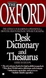 The Oxford American Desk Dictionary and Thesaurus
