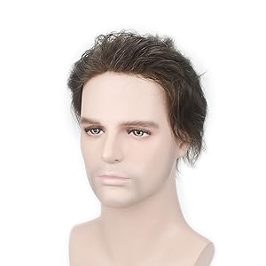 Lordhair Mens Human Hair Wigs Thin Skin Toupee For Men Men S Hair