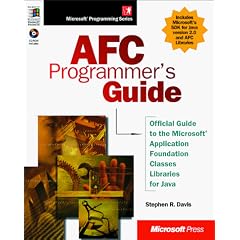 AFC Programming Guide (Microsoft Programming Series)