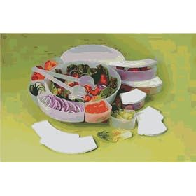Xtraordinary Salad Serve N' Store 19-pc by Xtraordinary