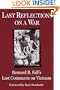 Last Reflections on a War