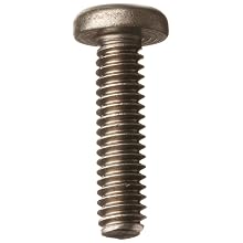 Stainless Steel Machine Screw, Pan Head, Tamper-Resistant Drilled Spanner Drive