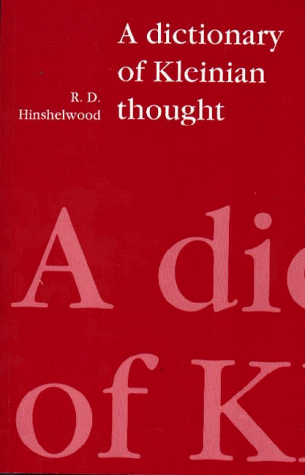 dictionary of kleinian thought