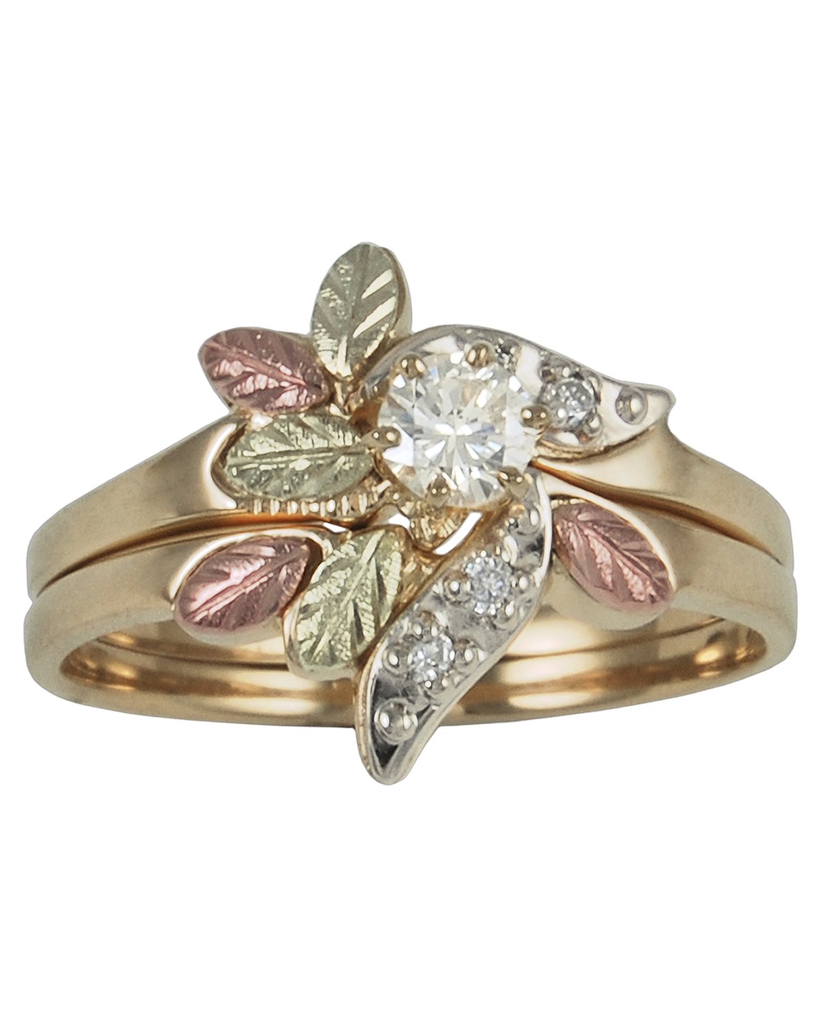 Love it! Black Hills Gold Wedding set Black hills gold jewelry, Black