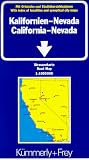 K�mmerly & Frey Karten, Kalifornien, Nevada (Regional Maps - USA) - K Ummerly