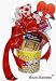 Gourmet Food : My Sweetheart Movie Madness™ Gift Basket!(Bear=White with red hearts)
