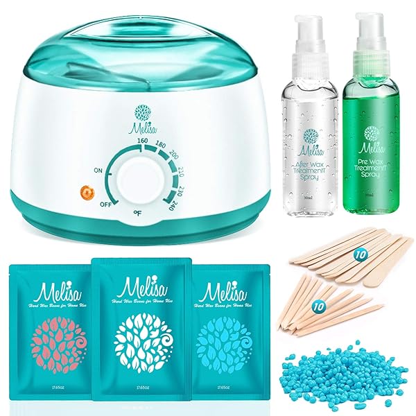 Yeelen Hair Removal Kit Hot Wax Warmer Waxing Kit Wax Melts With 3