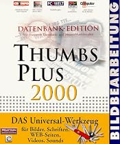 Thumbs Plus 2000, Datenbank-Edition, 1 CD-ROM Das Universalwerkzeug f&uuml;r Bilder, Schriften, Web-Seiten, Videos, Sounds. F&uuml;r Windows 95/98/2000/NT 4.0. Mit erweiterter Datenbank- u. Netzwerkfunktionalit&auml;t