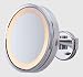 SeeAll 10" Polished Chrome Finish Surround Light Wall Mount Makeup Mirror (Hardwired Model)