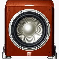 JBL L8400PCH 600-watt High Performance 12-Inch Powered Subwoofer with Digital Amplifier (Cherry)