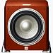JBL L8400PCH 12-Inch Powered Subwoofer with 600 watt Digital Amplifier (Cherry)