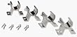 Pony 9544 Pipe Saddles, 4-Pack