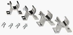 Pony 9544 Pipe Saddles, 4-Pack