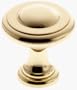 Amerock BP2370-B Heritage Solid Brass Knob