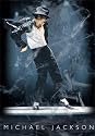 Michael Jackson (Poses) 3-D Music Poster Lenticular Print - 19" X 27"
