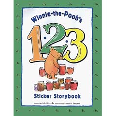 Winnie-the-Pooh's 123 Sticker Storybook (Winnie the Pooh Sticker Story Books)