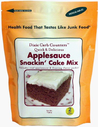 Dixie Carb Counters Apple Sauce Snackin' Cake Mix by Dixie Diner