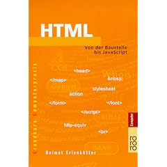 HTML. Von der Baustelle bis JavaScript. (Taschenbuch)