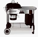 Weber 841001 22 1/2-Inch Performer Charcoal Grill with Touch-N-Go Propane Ignition, Black