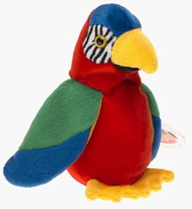 Amazon.com: Ty Beanie Babies Jabber the Parrot: Toys & Games