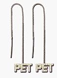 Penthouse 14 karat gold earrings Pet