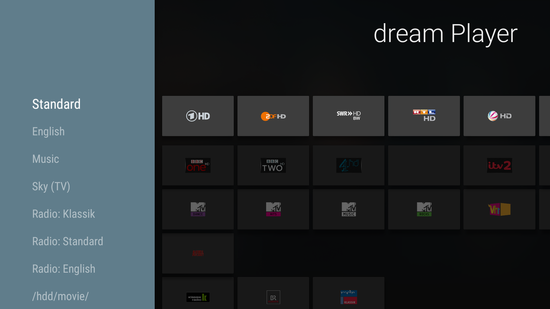 dream Player for Fire TV Amazon.de Apps für Android