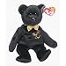 Ty Beanie Babies - The End Black Teddy Bear