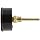 Miljoco PB3008 Pressure and Temperature Gauge, 3.30" Dial, 1/2" NPT Back Connection