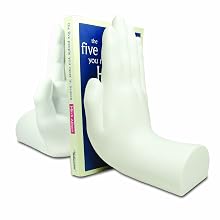 Tech Tools Desktop Madness Series Stop Hand Bookends (HS-8003)