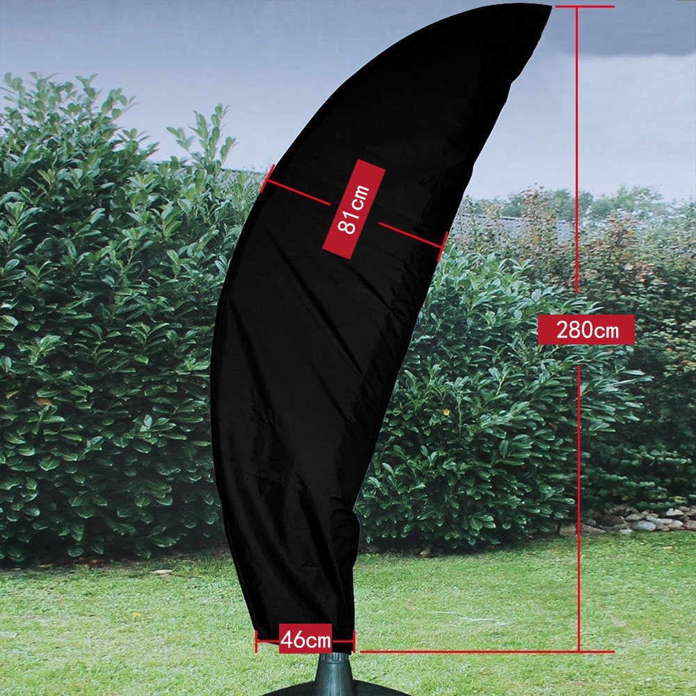 Offset Umbrella & Frame Cover, Fits 9ft to 13ft Cantilever Umbrellas
