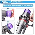 Leadaybetter 2 Pack Vacuum Filters Replacement Parts