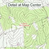  : USGS Topographic Quadrangle Map - Garfield, Texas (Folded/Waterproof)