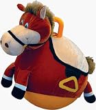 Hop-Along Plush Horse Hop Ball Hopper