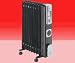 2kw Designer Black oil filled Radiator