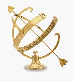 Achla Designs Sundial - Brass Armillary - New!