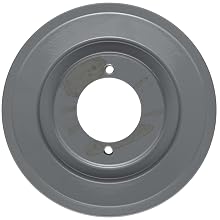 TB Woods 2BK55 FHP QT Bushed, 5.25" Outside Body Diameter V-Belt Sheave