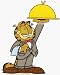 Search : Advanced Graphics 48 Garfield Waiter Cardboard Standup
