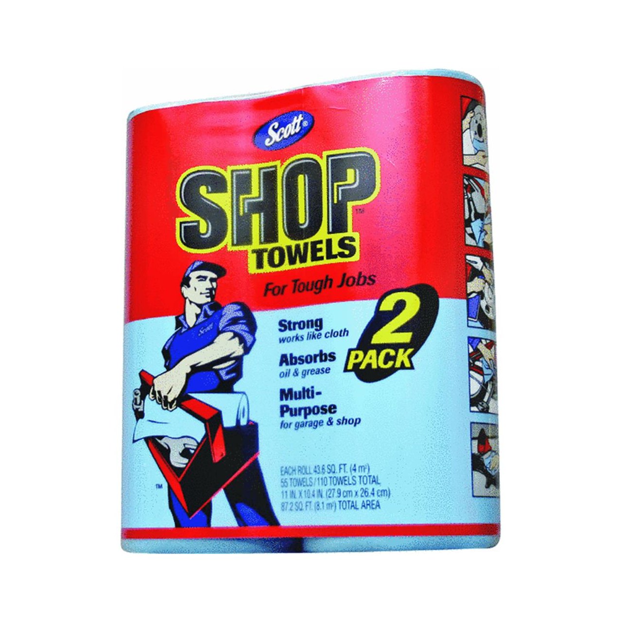 Scott 75143 Shop Towels Rolls