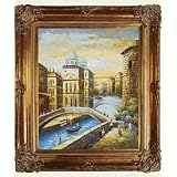 Art Reproduction Oil Painting - Famous Cities: Appeal of Italy with Renaissance Bronze... by overstockArt.com